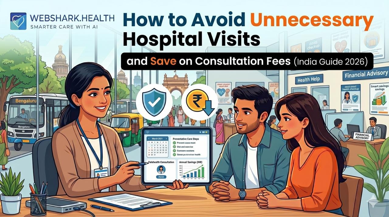 Read more about the article How to Avoid Unnecessary Hospital Visits and Save on Consultation Fees (India Guide 2026)